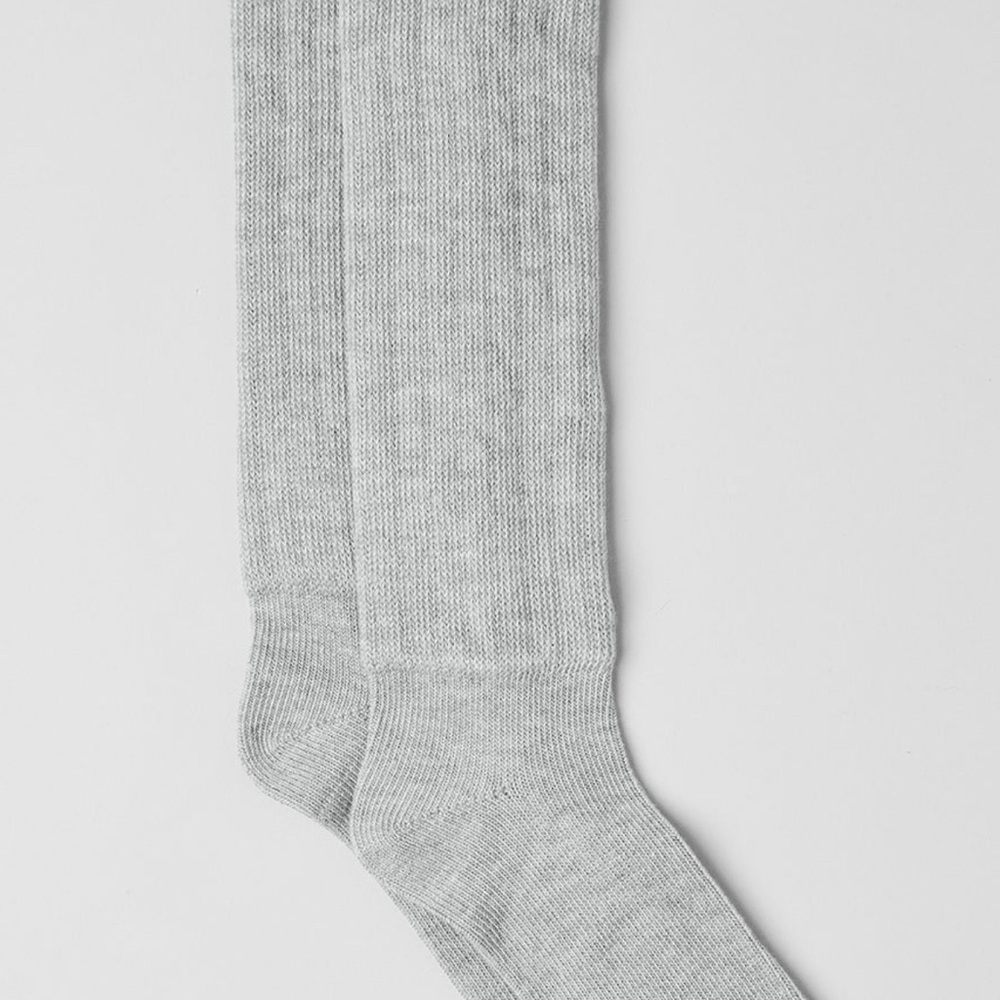 ALO Yoga Unisex Scrunch Sock- Athletic Heather Grey